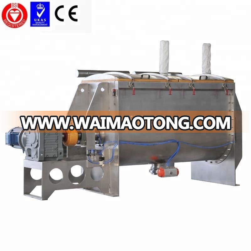 paint mixing machine price / horizontal powder ribbon mixer machine